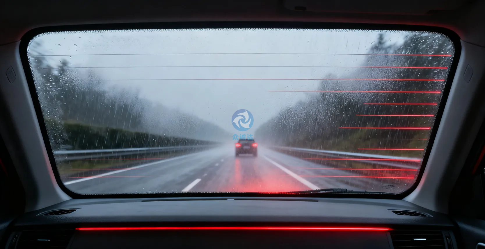 汽车后窗除雾系统